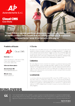 Case Study: Cloud CMS, runlovers.it
