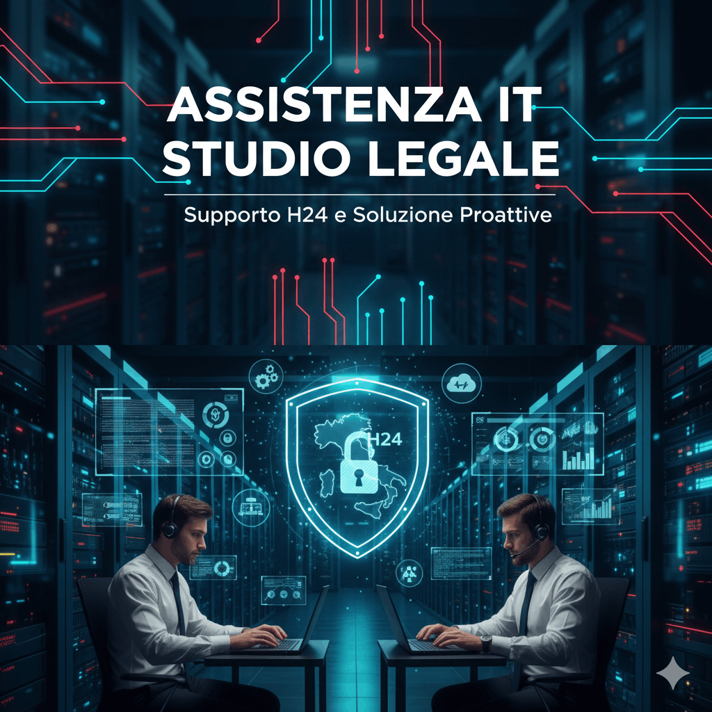 Assistenza IT studio legale supporto informatico h24 avvocati