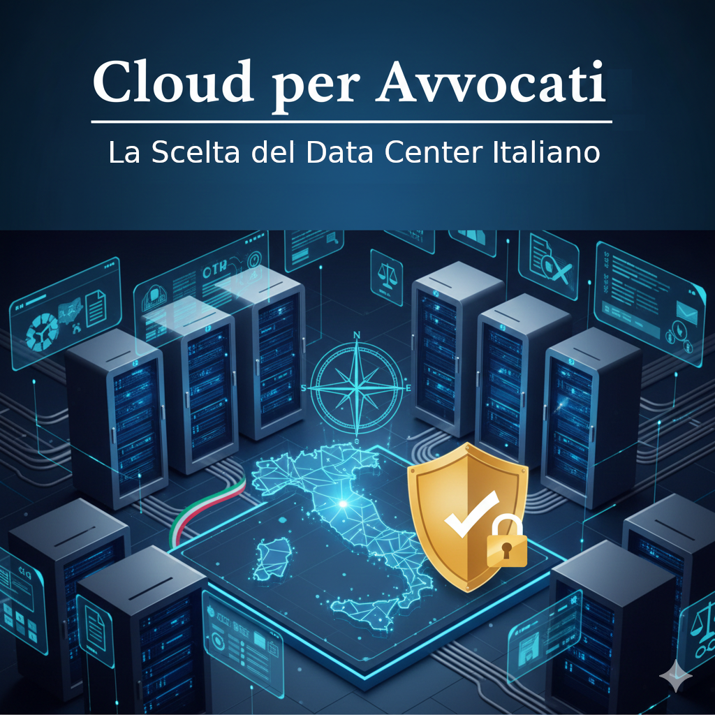 Cloud per avvocati data center italiano certificato GDPR
