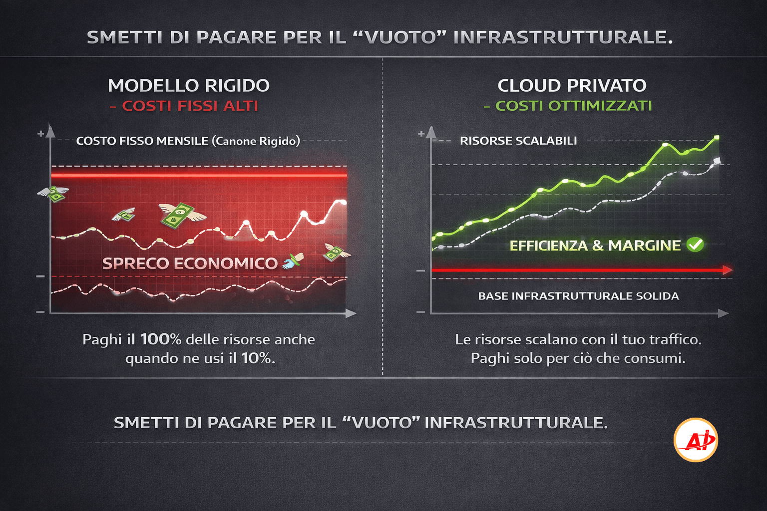 Confronto tecnico tra Cloud Pubblico e Cloud Privato Managed per aziende