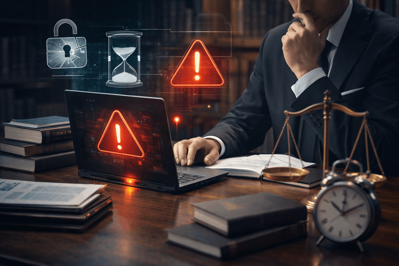 Crisi IT avvocati danni reputazionali problemi software