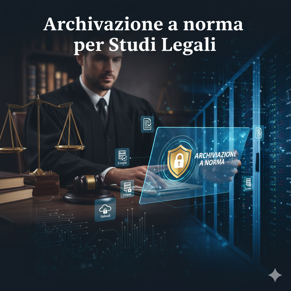 Archiviazione digitale a norma per avvocati e gestione fascicolo telematico
