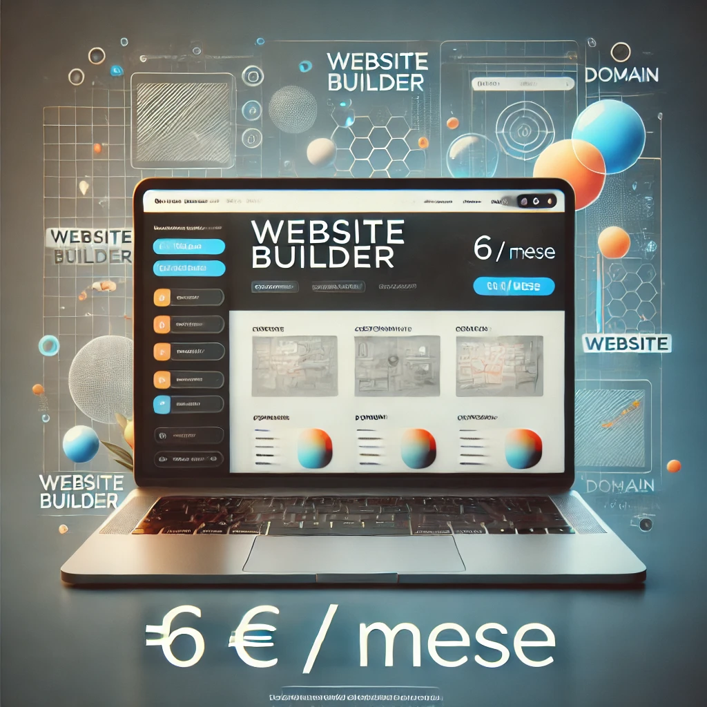 Crea il Tuo Sito Web a Soli 6€ al Mese